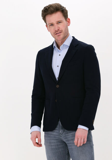 Dunkelblau PROFUOMO Sakkos JACKET KNIT STRUCTURE NAVY - large