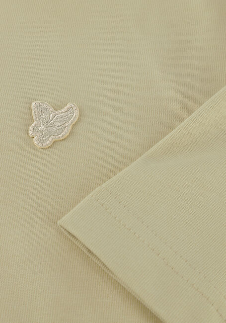 Beige LYLE & SCOTT T-shirt HEAVY WEIGHT RELAXED T-SHIRT - large
