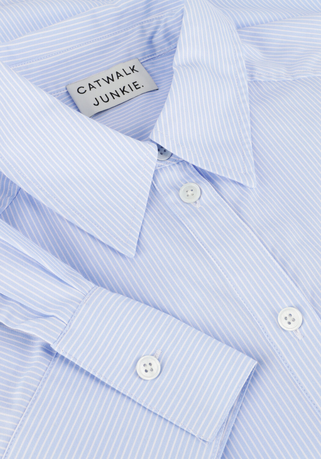 Blaue CATWALK JUNKIE Blusen OPEN SHOULDER BLOUSE - large