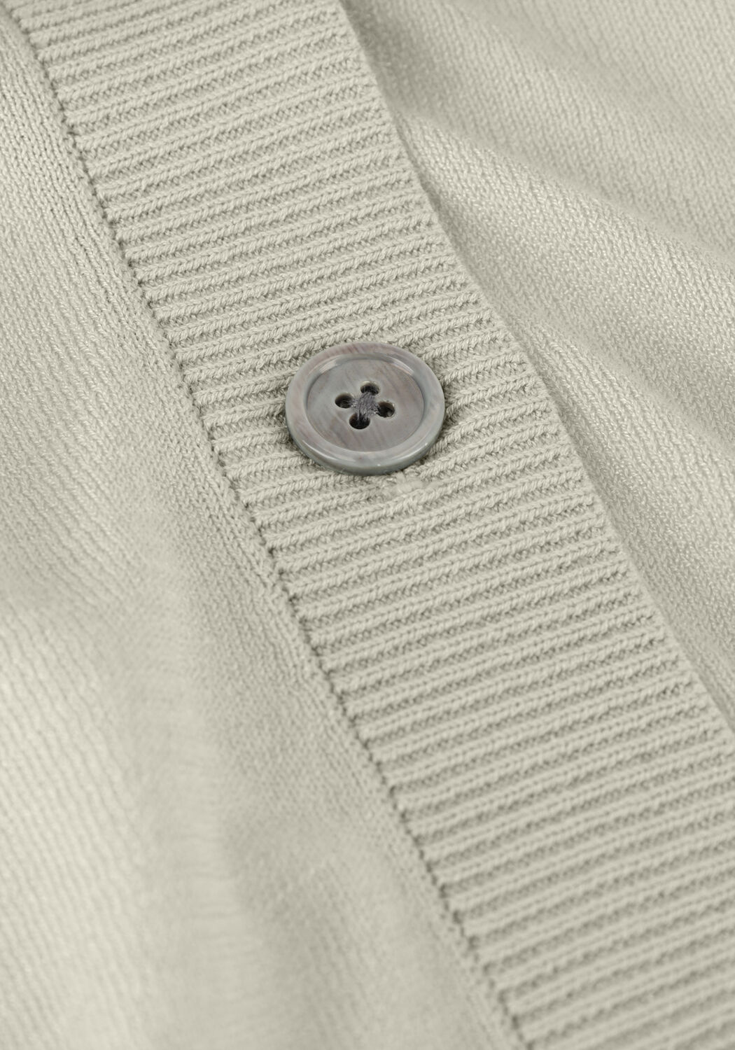 Graue RUBY TUESDAY Strickjacke VESTER V NECK CARDIGAN - large