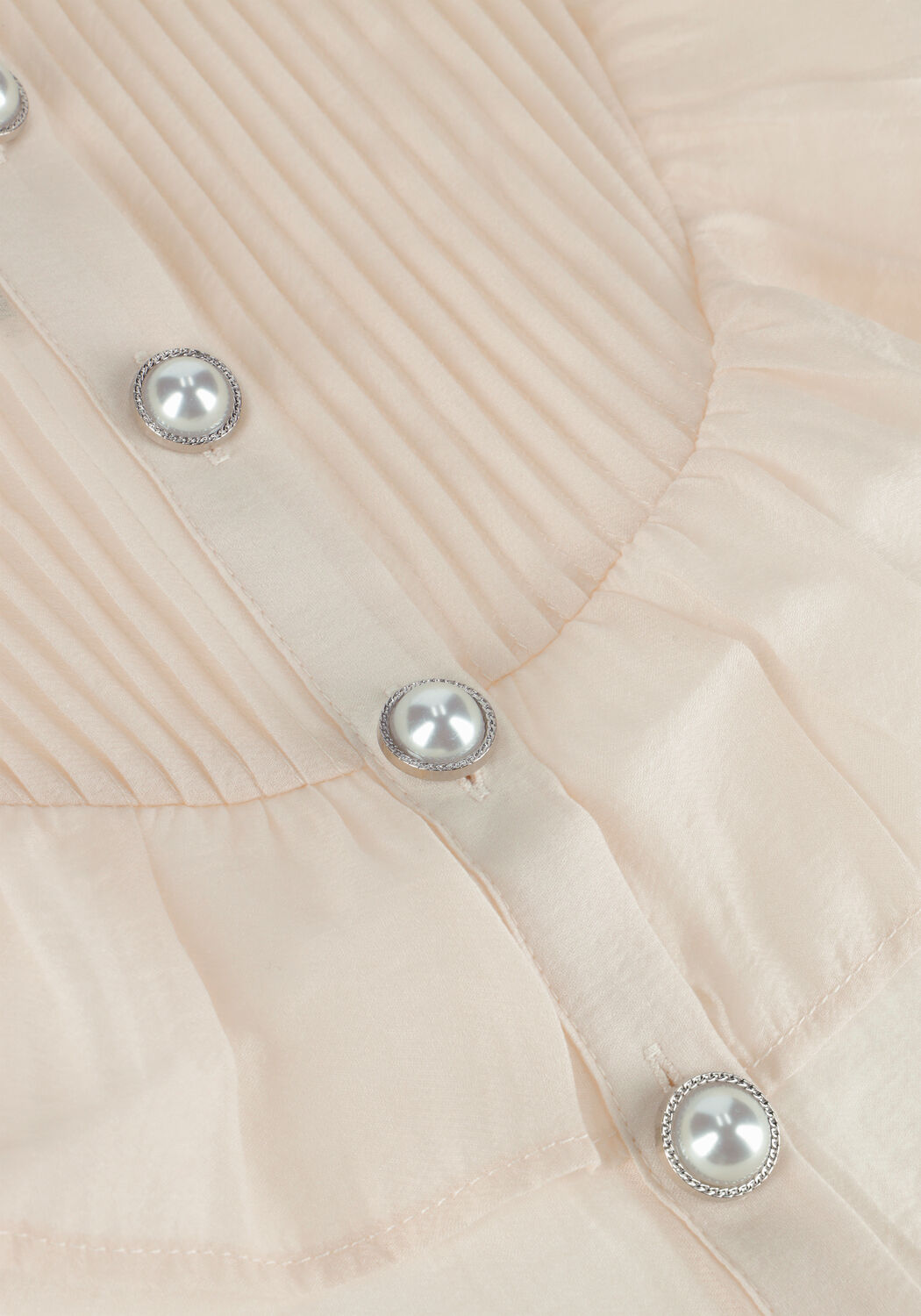 Creme LOLLYS LAUNDRY Blusen SPRINGSLL SHIRT LS - large