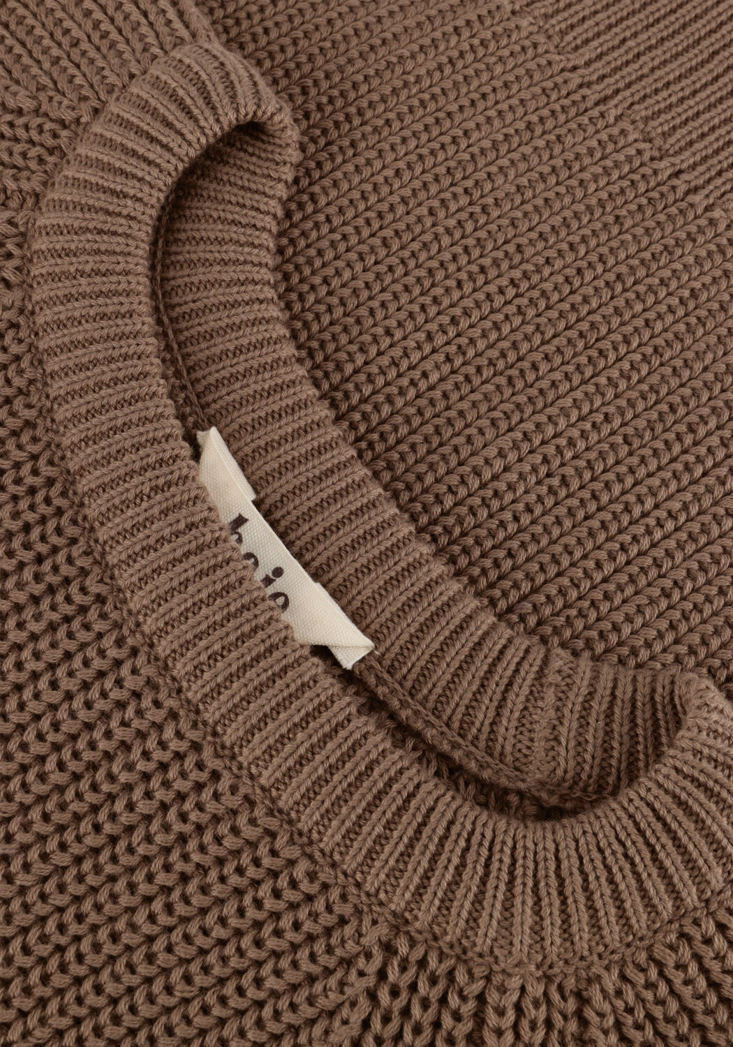 Braune BAJE STUDIO Pullover THUN - large