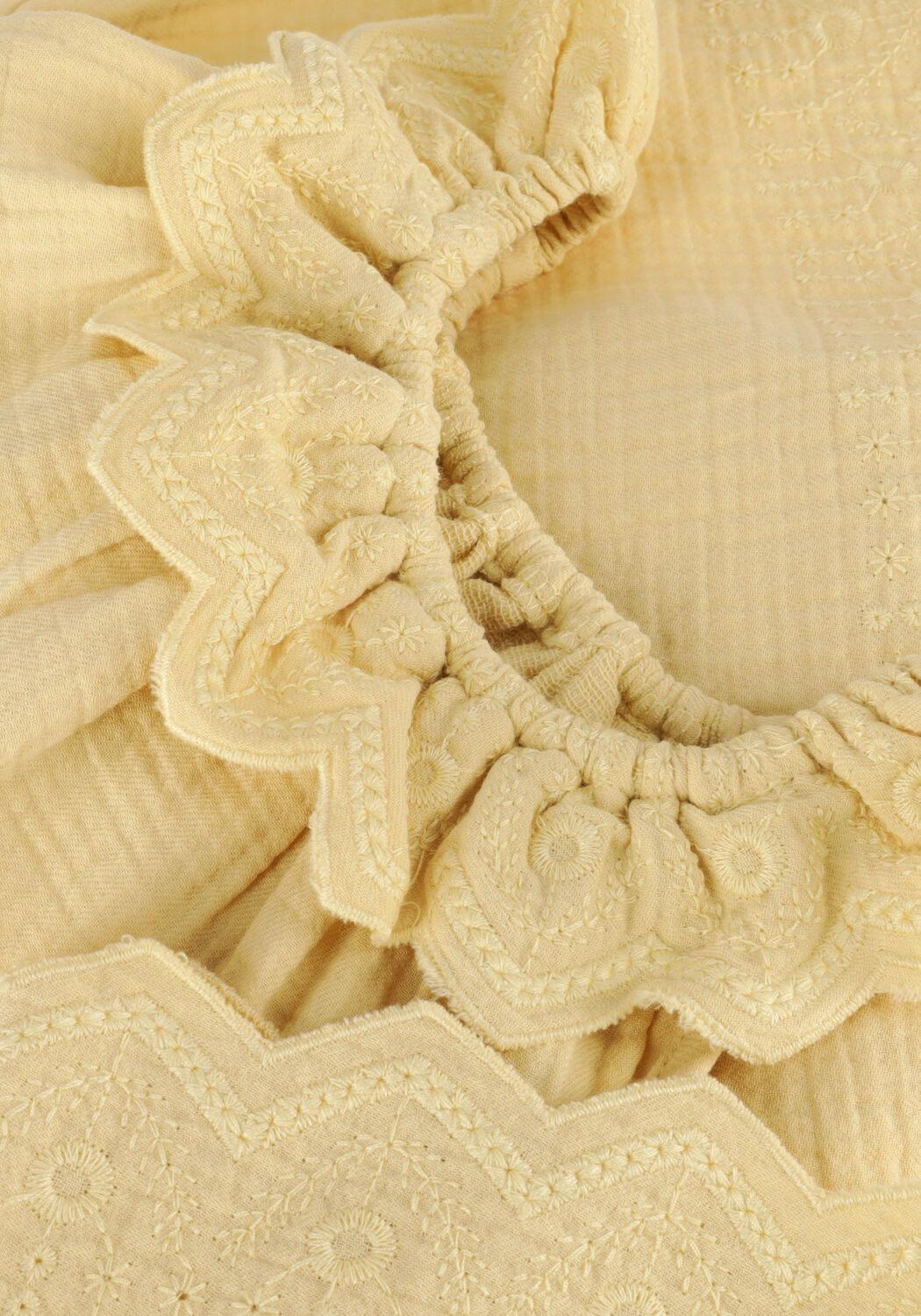 Beige QUINCY MAE Kleider ISLA DRESS LEMON - large