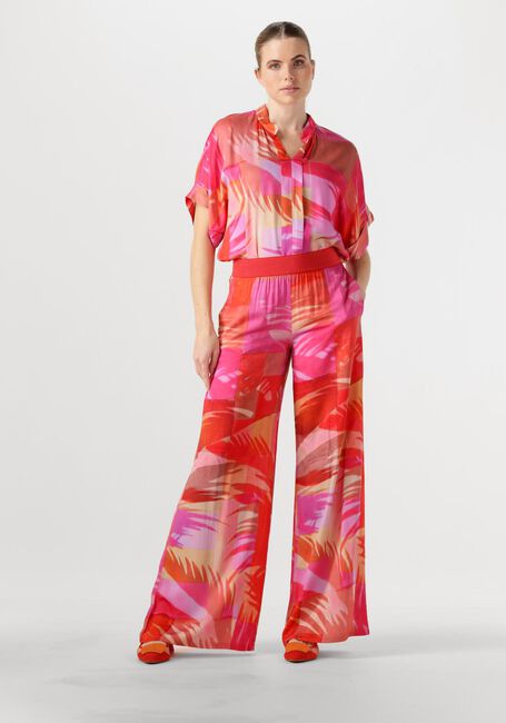 Mehrfarbige/Bunte CAROLINE BISS Weite Hose 1588 - large