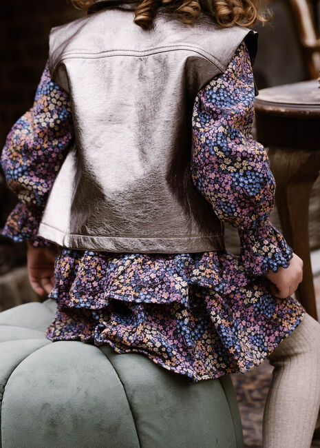 Silberne DAILY7 Gilet METALLIC GILET - large