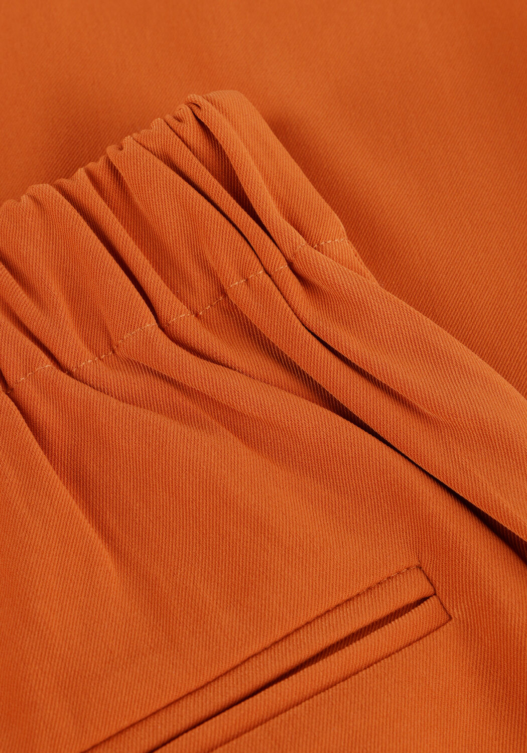 Camelfarbene YDENCE Weite Hose PANTS SOLANGE - large