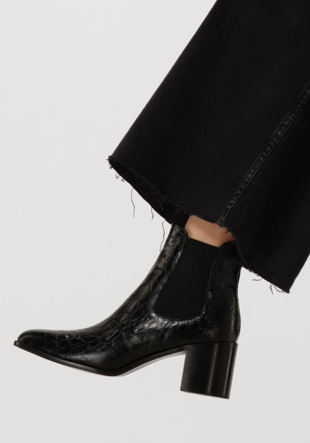 Schwarze LODI Stiefeletten GAB4962 - large