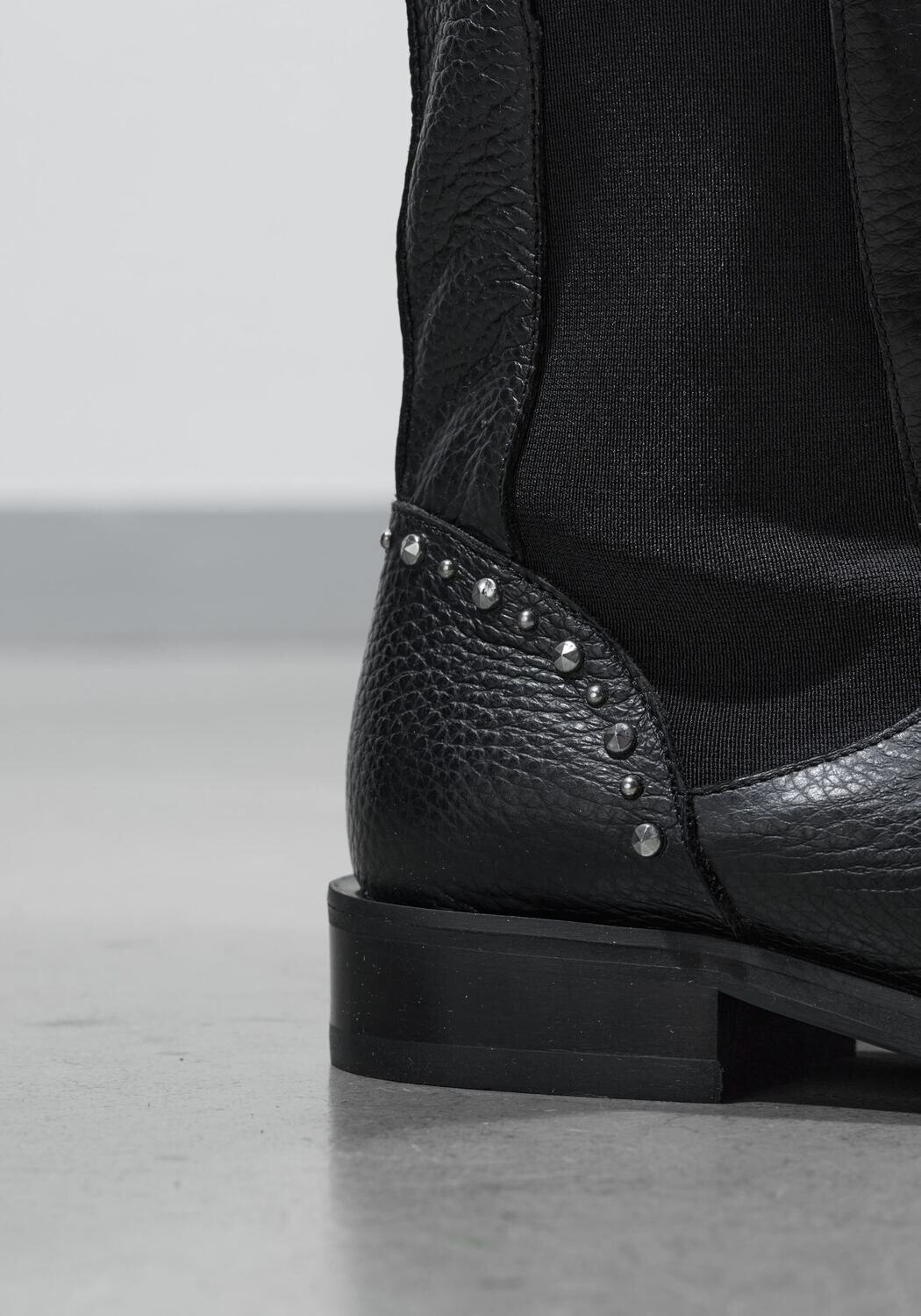 Schwarze STEFANO LAURAN Chelsea Boots B5667 - large