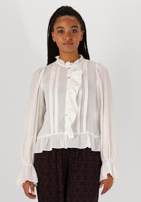 Weiße CO'COUTURE Blusen MELINA FRILL SHIRT - large