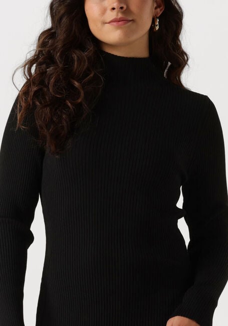 Schwarze JANSEN AMSTERDAM Minikleid FN547 JURK BRENNA - large