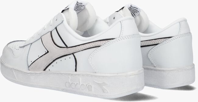Weiße DIADORA Sneaker low MAGIC BASKET LOW ICONA - large