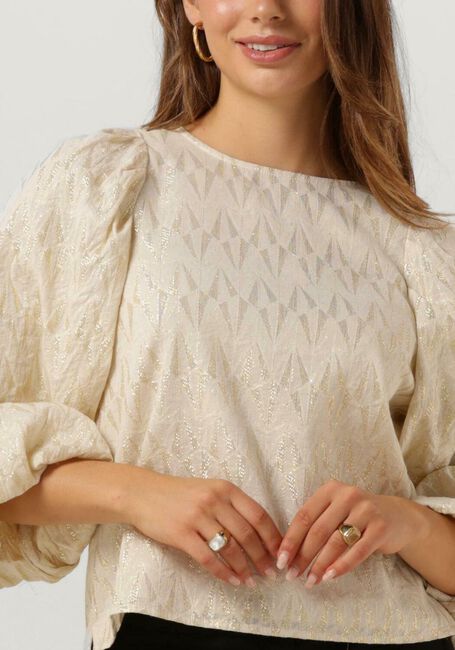 Sand BY-BAR Blusen ZASA LUREX BLOUSE - large