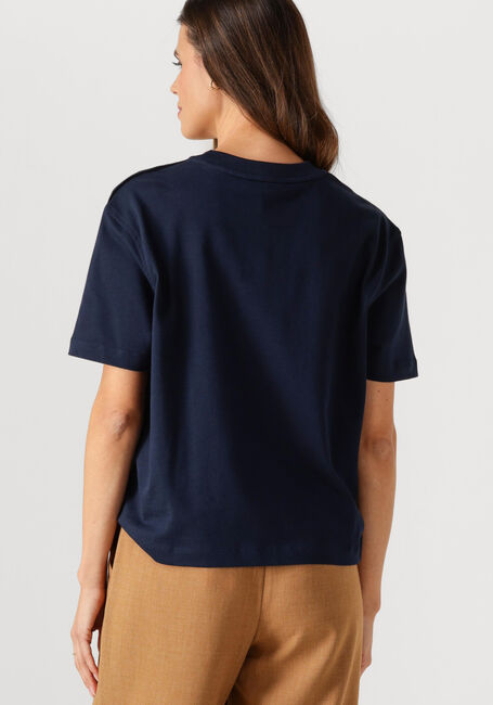 Dunkelblau TOMMY HILFIGER T-shirt GOLD BTN SCRIPT MDRN SS TEE - large