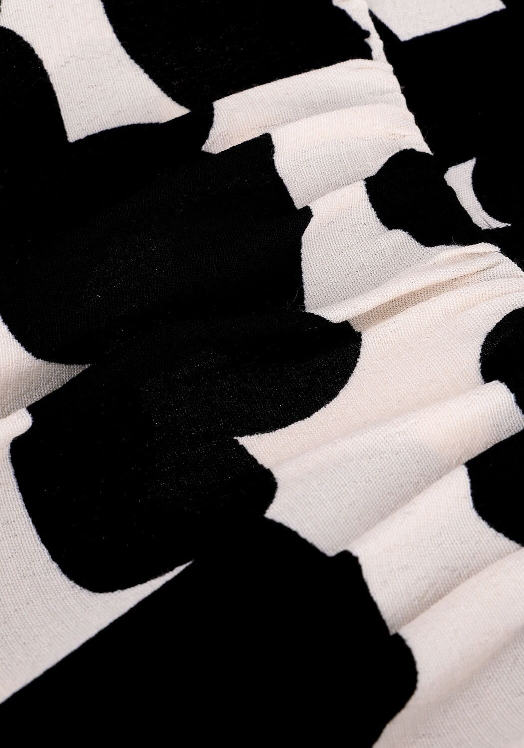 Schwarze JANSEN AMSTERDAM Blusen TOP SQUARE NECK - large