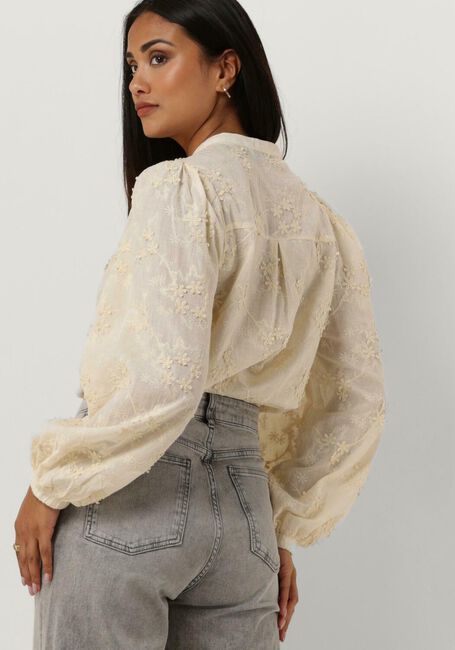 Nicht-gerade weiss SUMMUM Blusen BLOUSE SMALL FLOWER 3D - large