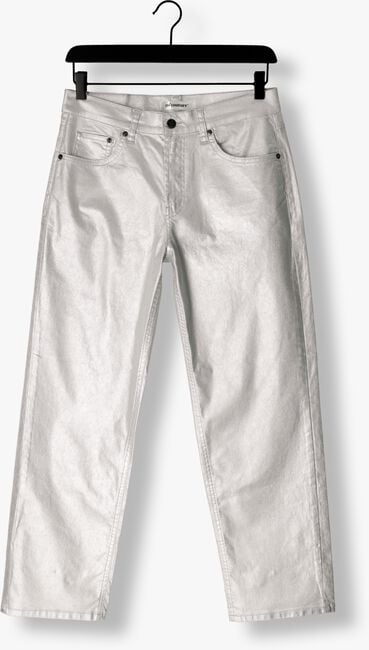 Silberne CO'COUTURE Weite Hose SILVER STRAIGHT HIP JEANS - large