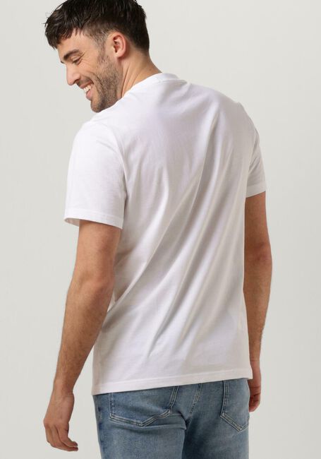 Weiße FRED PERRY T-shirt EMBROIDERED T-SHIRT - large
