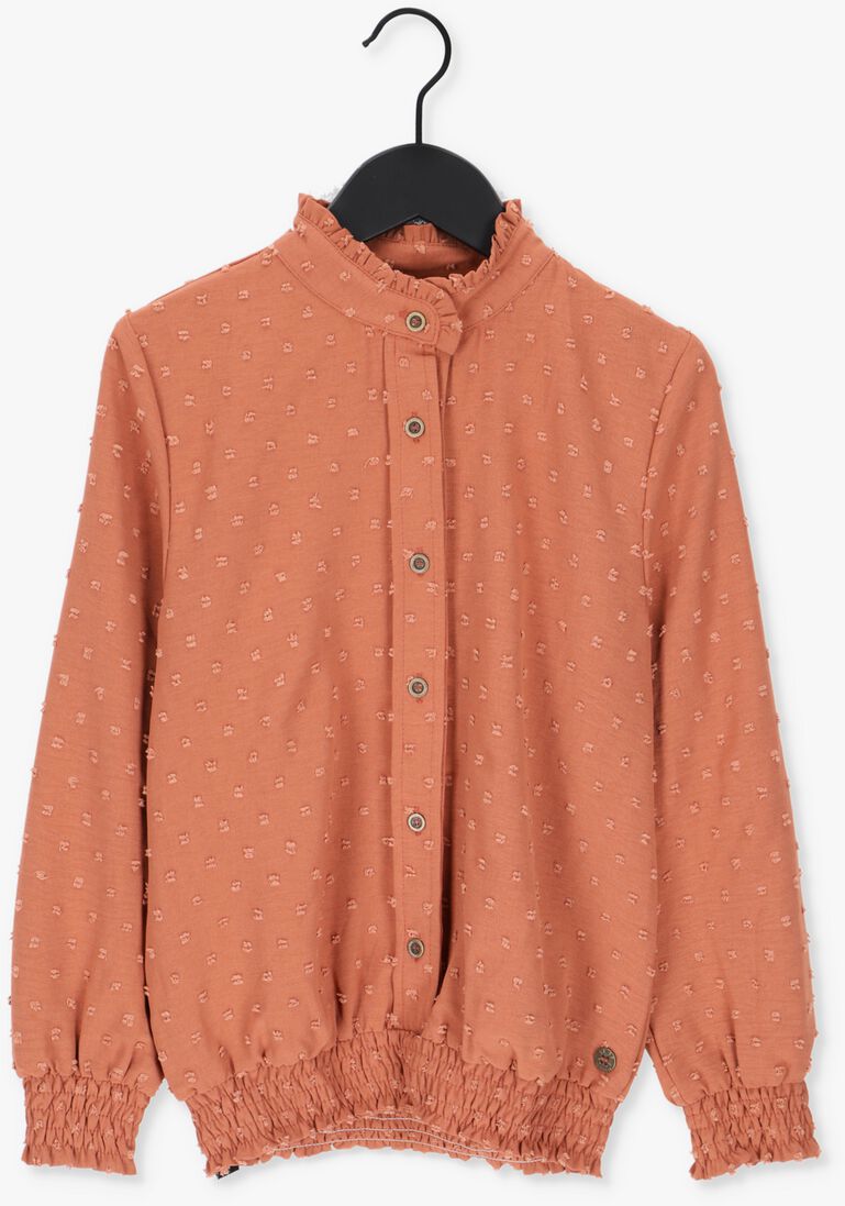 braune indian blue jeans bluse dots shirt