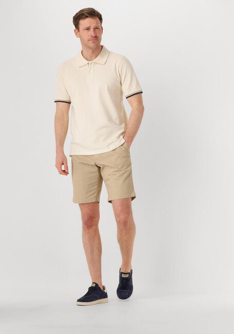 Beige MATINIQUE Polo-Shirt MASCOUT POLO STRIPE - large