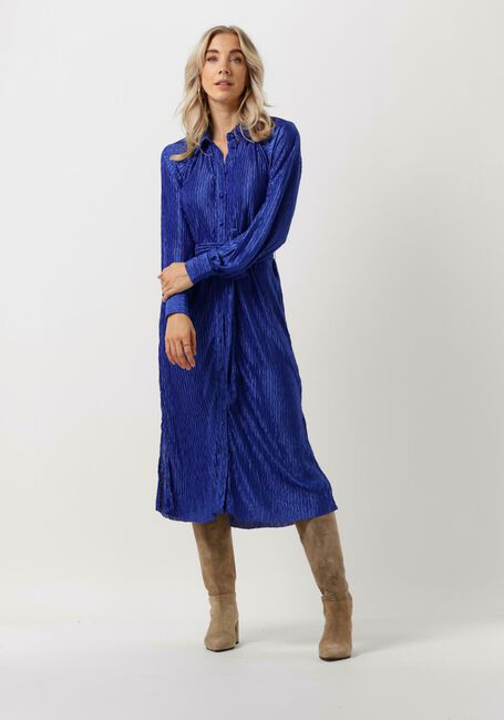 Blaue Y.A.S. Midikleid YASOMIRA LS MIDI DRESS - large