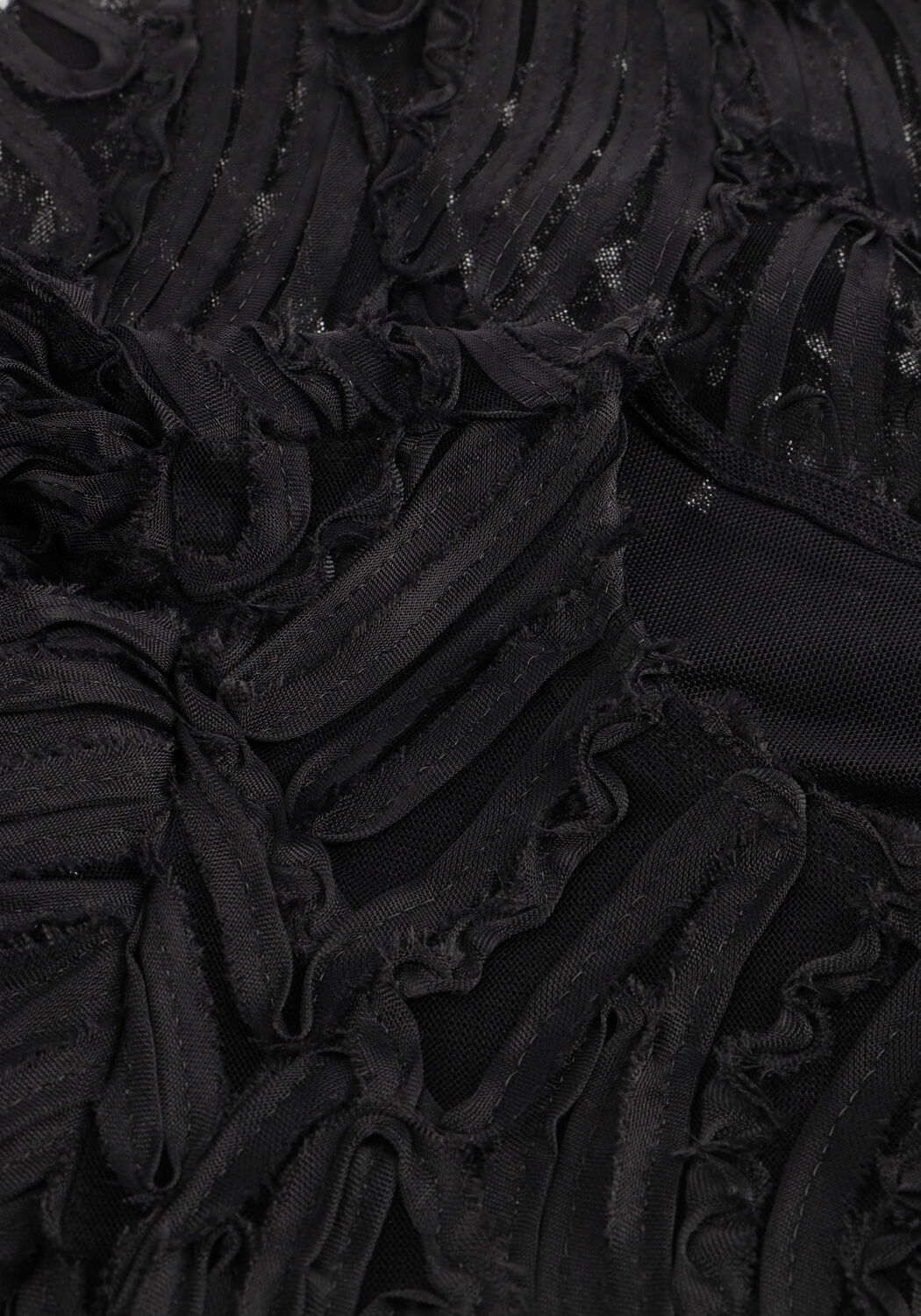 Schwarze OBJECT Top OBJLUCIE L/S RE O-NECK TOP - large