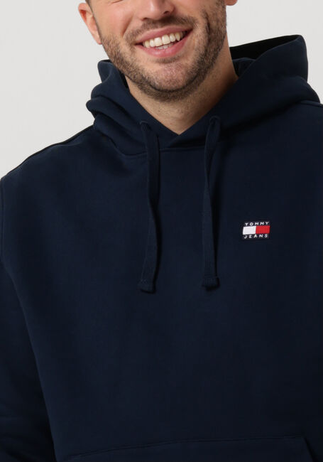 Dunkelblau TOMMY JEANS Pullover TJM REG BADGE HOODIE EXT - large