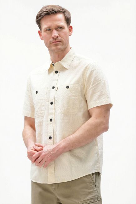 Beige PME LEGEND Casual-Oberhemd COOPER BARRY JACQUARD - large