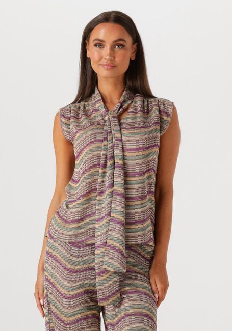 Mehrfarbige/Bunte SUMMUM Top TOP MULTICOLOUR SPARKLY WAVE - large
