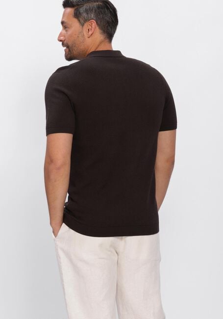 Braune DRYKORN Polo-Shirt TRITON 420187 - large