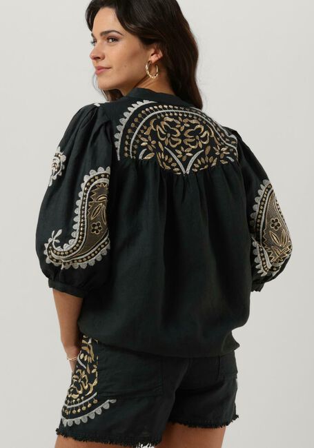 Schwarze GREEK ARCHAIC KORI Blusen 240141 - large