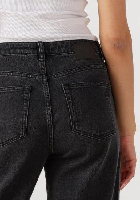 Schwarze MY ESSENTIAL WARDROBE Straight leg jeans 35 THE LOUIS 139 HIGH WIDE - large