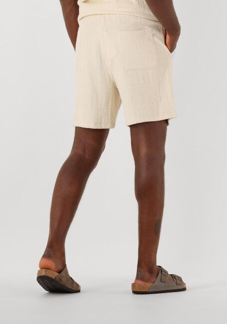 Ecru SHIWI Kurze Hose MEN TONY TOWELING SHORTS GEO SUN - large