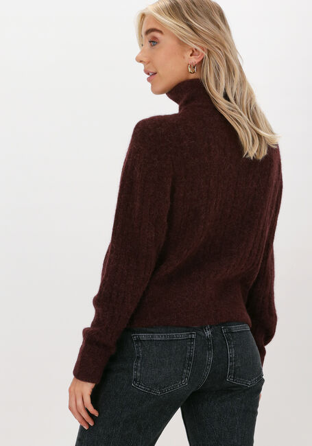 Bordeaux GESTUZ Rollkragenpullover ALPHA GZ R ZIPPER PULLOVER - large