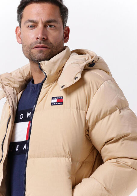 Beige TOMMY JEANS Wattierte Jack TJM ALASKA PUFFER - large