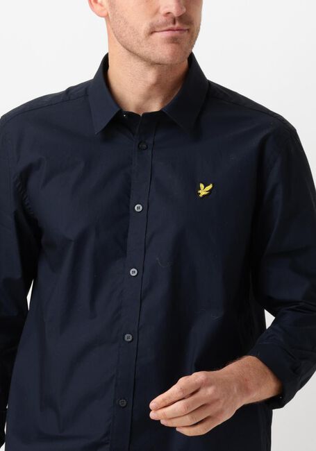 Dunkelblau LYLE & SCOTT Casual-Oberhemd LONG SLEEVE POPLIN - large