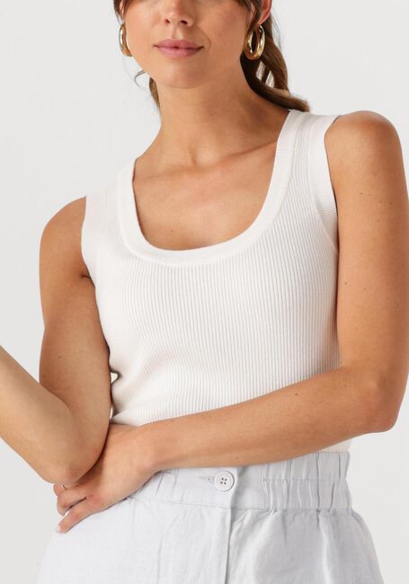 Weiße YDENCE Top KNITTED TOP KEELY - large