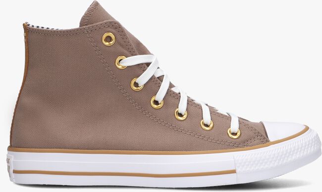 Taupe CONVERSE Sneaker high CHUCK TAYLOR ALL STAR HERRINGBONE - large