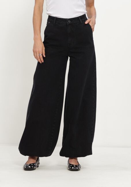 Schwarze HAUTE L'AMITI&Eacute; Hosen DENIM HAREM TALL PANT BLACK - large