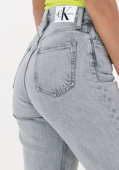 Hellgrau CALVIN KLEIN Mom jeans MOM JEAN - large
