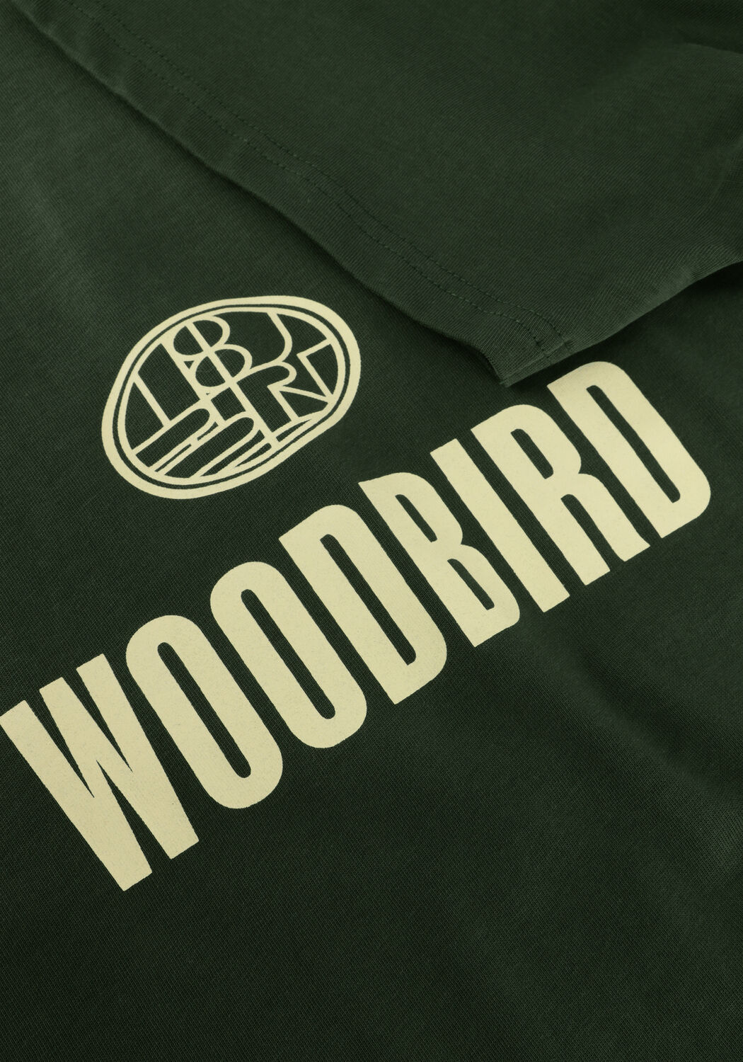 Dunkelgr&uuml;n WOODBIRD T-shirt WBBEAM NINE TEE - large