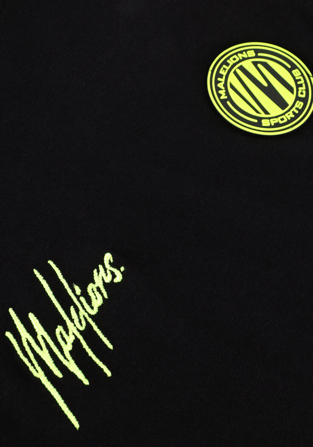 Schwarze MALELIONS T-shirt T-SHIRT - large