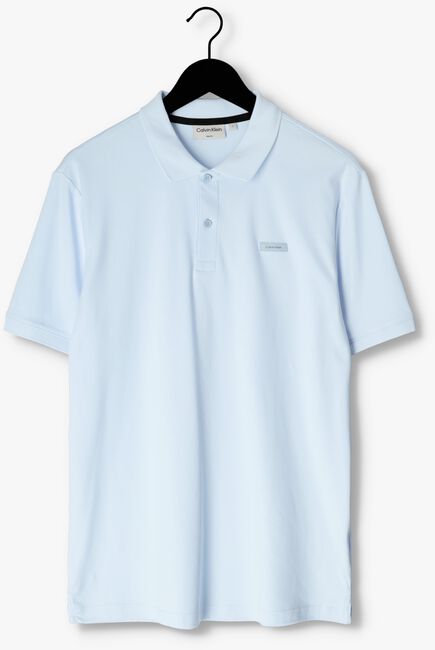 Hellblau CALVIN KLEIN Polo-Shirt SMOOTH COTTON SLIM POLO - large