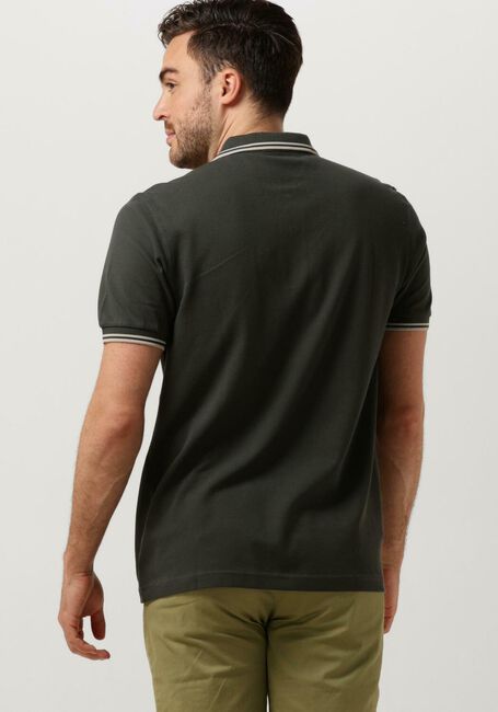 Grüne FRED PERRY Polo-Shirt THE TWIN TIPPED FRED PERRY SHIRT - large