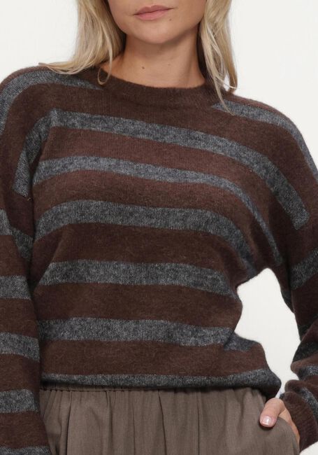 Braune MSCH COPENHAGEN Pullover MSCHFESTINA HOPE PULLOVER STP - large
