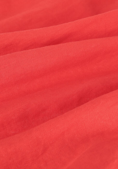 Rote BY-BAR Midikleid FLEUR LINEN DRESS - large