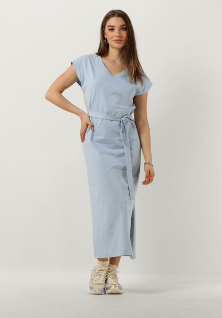 Hellblau SELECTED FEMME Midikleid SLFESSENTIAL SL V-NECK ANKLE DRESS NOOS - large