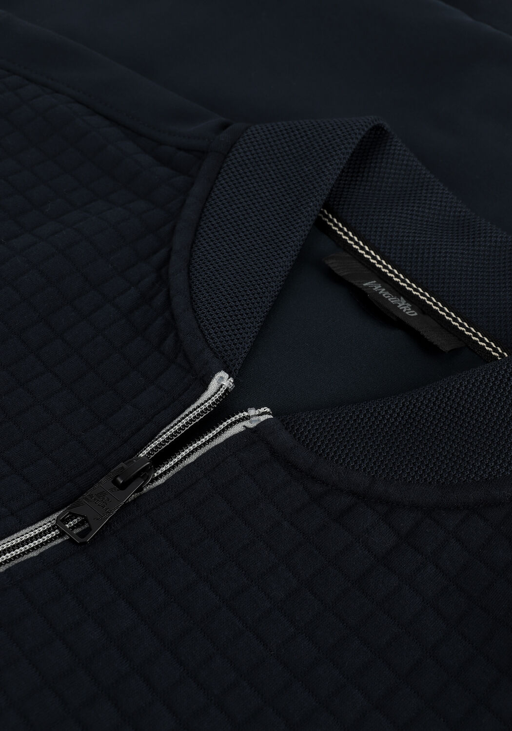 Dunkelblau VANGUARD Jack ZIP JACKET MIXED MATERIAL - large