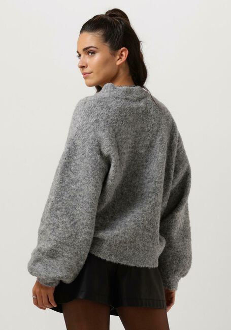 Hellgrau NOTRE-V Pullover NV-CLARICE BOUCLE KNIT BLOUSE - large