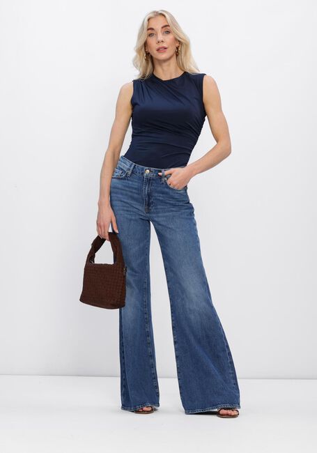 Dunkelblau ROSEMUNDE Top BILLIE SL DRAPE TOP - large