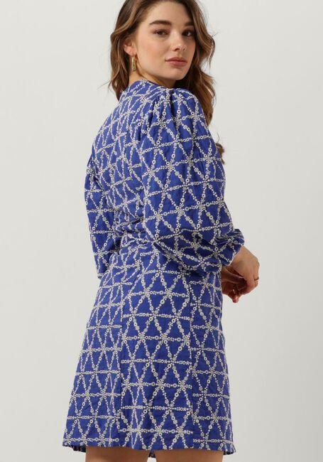 Blaue BRUUNS BAZAAR Minikleid BLAZING MADRINA DRESS - large